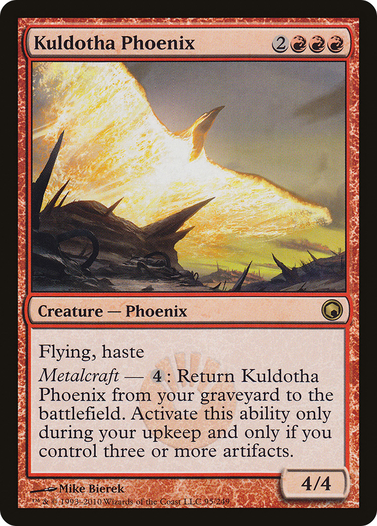 Kuldotha Phoenix (SOM-095) - Scars of Mirrodin