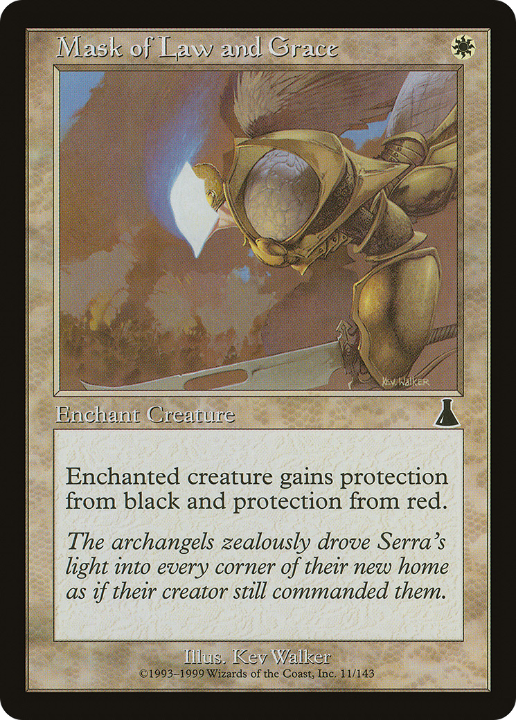 Mask of Law and Grace (UDS-011) - Urza's Destiny