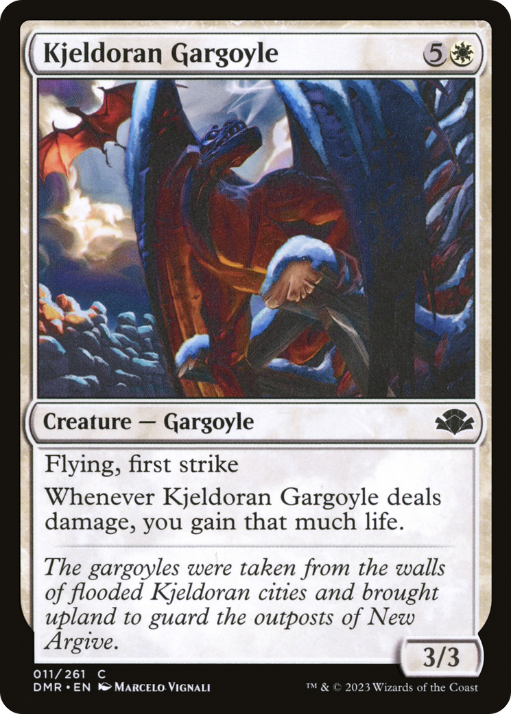 Kjeldoran Gargoyle (DMR-011) - Dominaria Remastered Foil