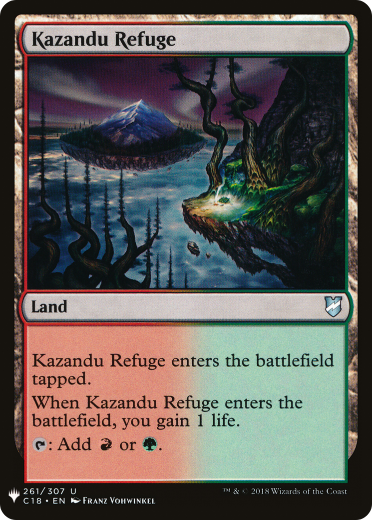 Kazandu Refuge (LIST-261) - The List