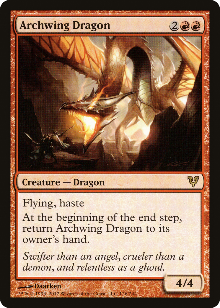 Archwing Dragon (AVR-126) - Avacyn Restored
