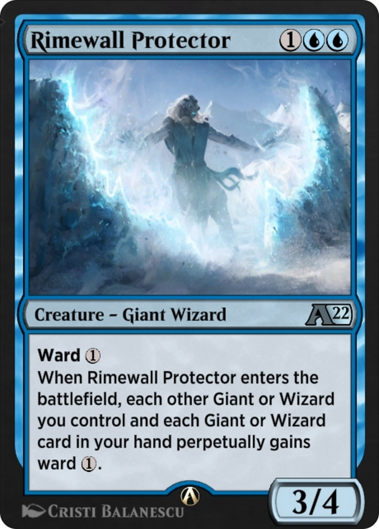 Rimewall Protector (Y22-021) - Alchemy: Innistrad