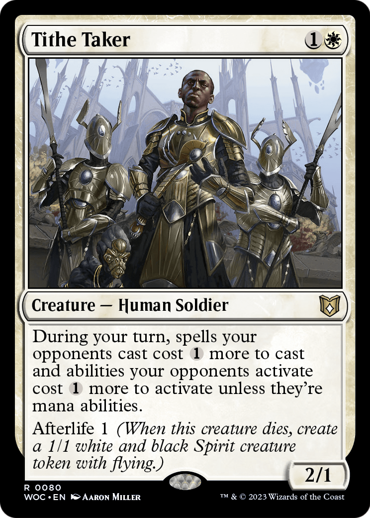 Tithe Taker (WOC-080) - Wilds of Eldraine Commander