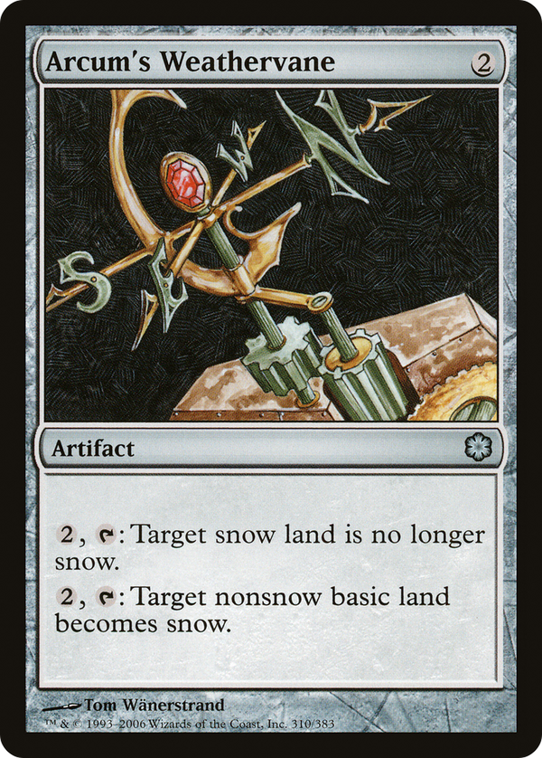 Arcum's Weathervane (CTD-310) - Coldsnap Theme Decks