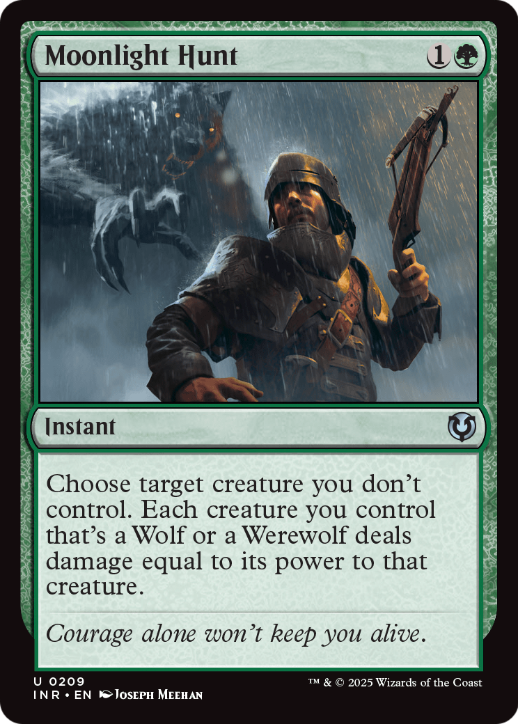 Moonlight Hunt (INR-209) - Innistrad Remastered Foil