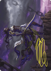 Anikthea, Hand of Erebos // Anikthea, Hand of Erebos (ACMM-072) - Commander Masters Art Series (Borderless) Foil