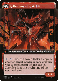 Fable of the Mirror-Breaker (Extended Art) (NEO-465) - Kamigawa: Neon Dynasty: (Extended Art, fandfc, enchantment)