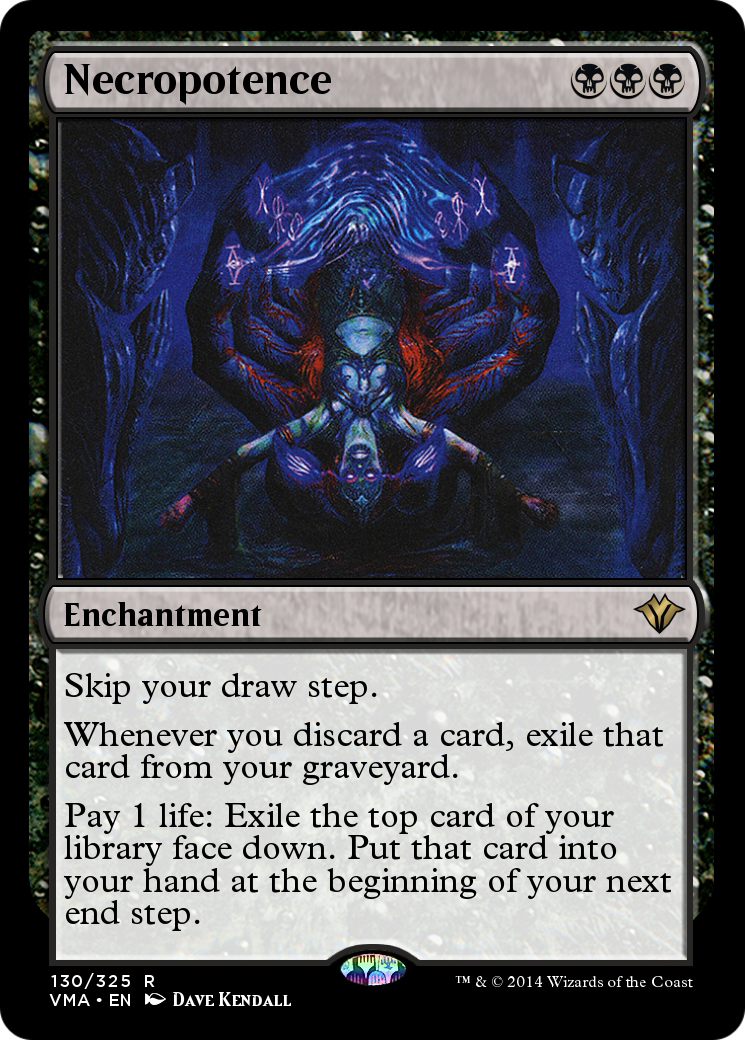 Necropotence (VMA-130) - Vintage Masters