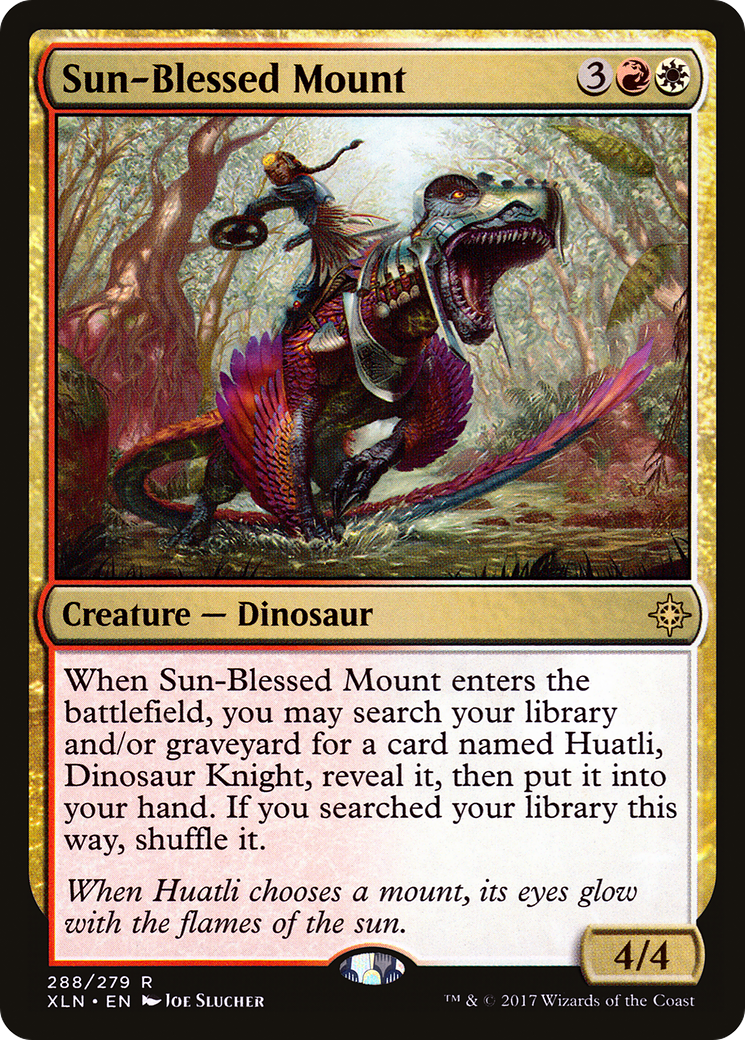 Sun-Blessed Mount (XLN-288) - Ixalan