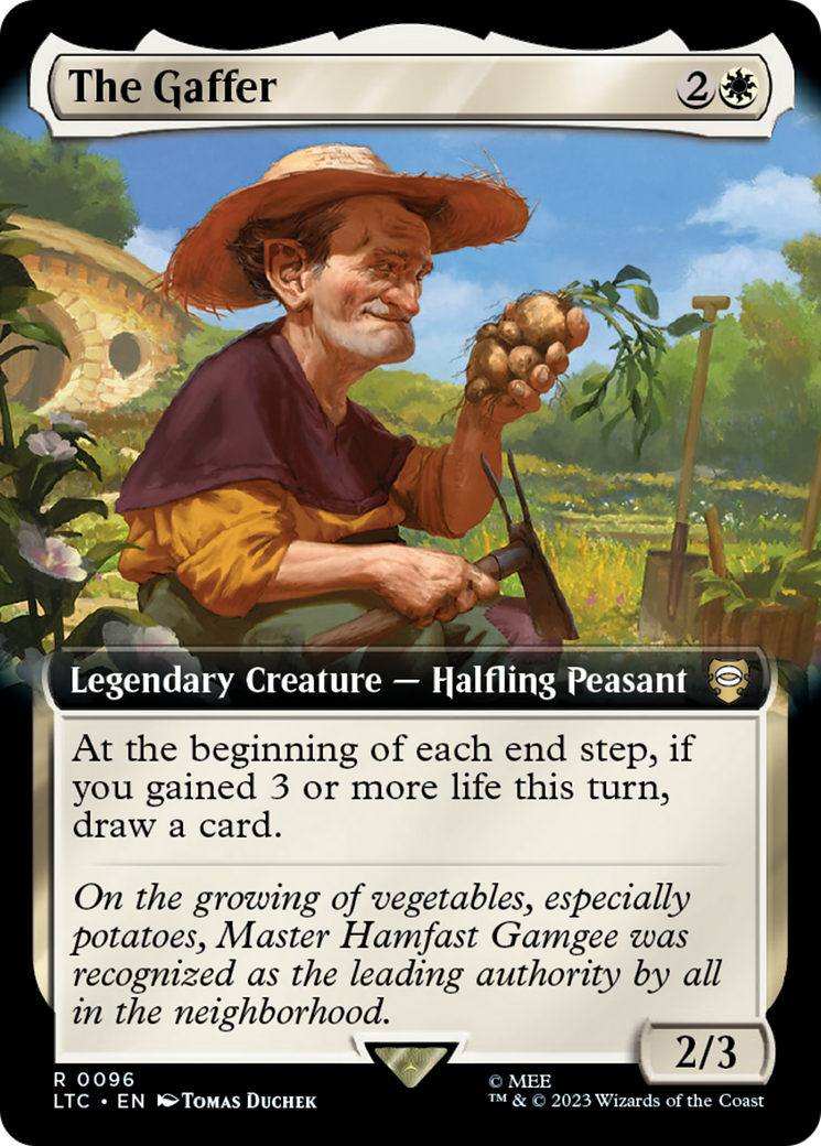 The Gaffer (Extended Art) (LTC-096) - Tales of Middle-earth Commander: (Extended Art) Foil