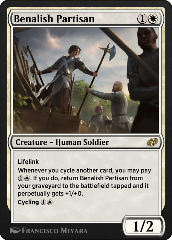 Benalish Partisan (J21-003) - Jumpstart: Historic Horizons