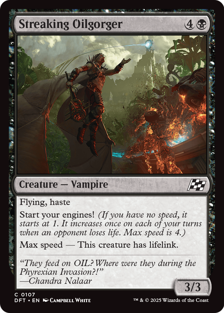 Streaking Oilgorger (DFT-107) - Aetherdrift