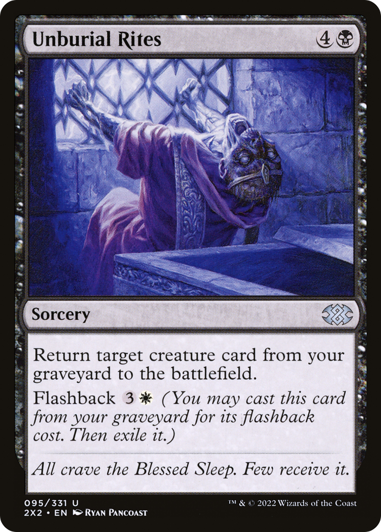 Unburial Rites (2X2-095) - Double Masters 2022