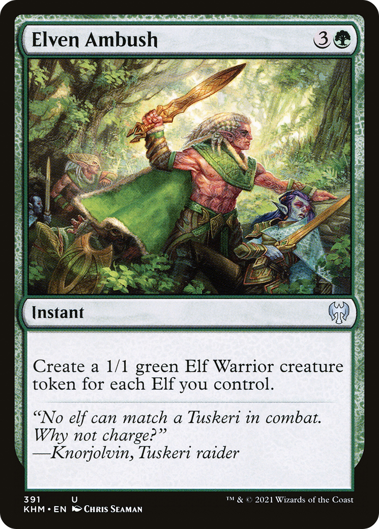 Elven Ambush (KHM-391) - Kaldheim