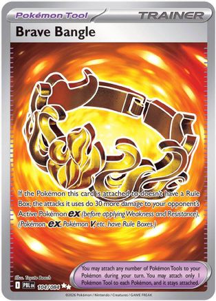 Brave Bangle 104 - Holofoil ME05 Pitch Black - Ultra Rare