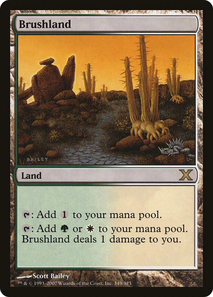 Brushland (10E-349) - Tenth Edition