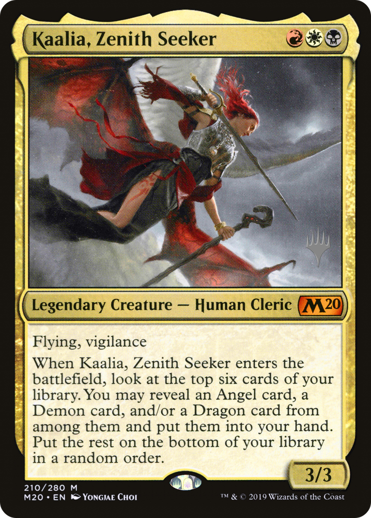 Kaalia, Zenith Seeker (PPM20-210) - Core Set 2020 Promos Foil