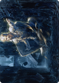 Dennick, Pious Apparition // Dennick, Pious Apparition (AMID-059) - Midnight Hunt Art Series (Borderless) Foil