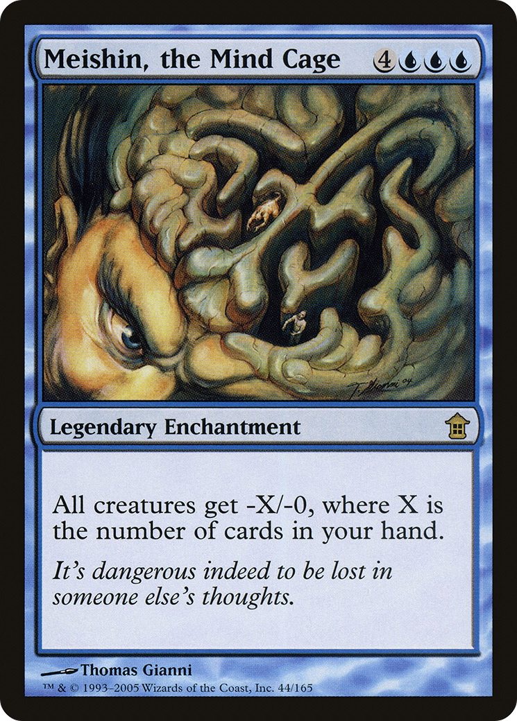 Meishin, the Mind Cage (SOK-044) - Saviors of Kamigawa