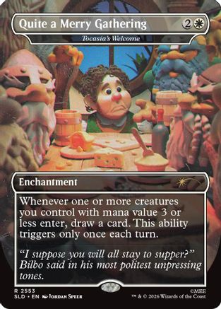 Quite a Merry Gathering - Tocasia's Welcome (SLD-2553) - Secret Lair Drop Series