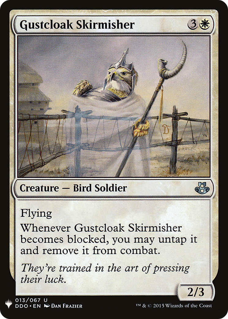 Gustcloak Skirmisher (LIST-013) - The List