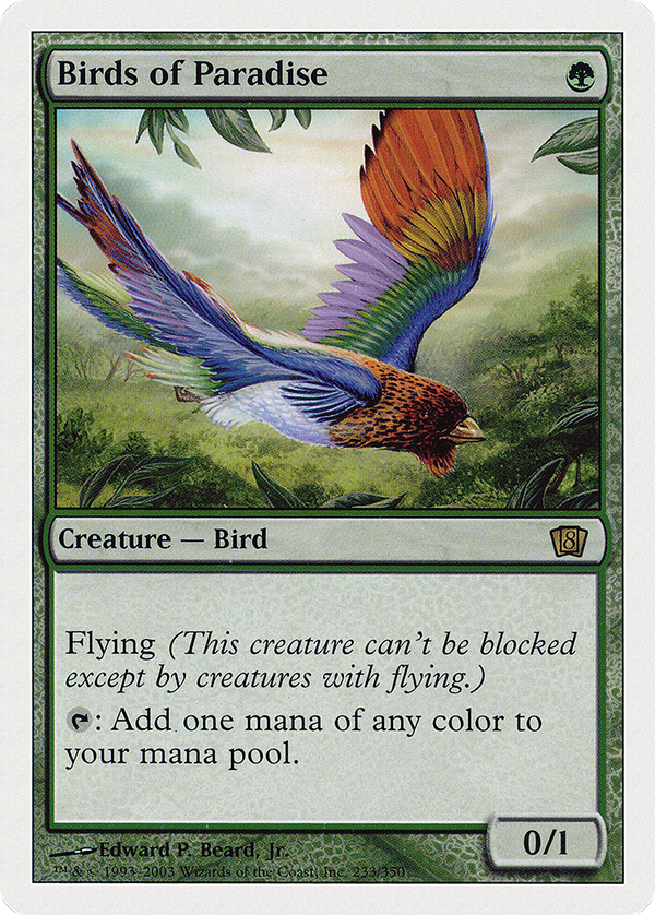 Birds of Paradise (8ED-233) - 8th Edition