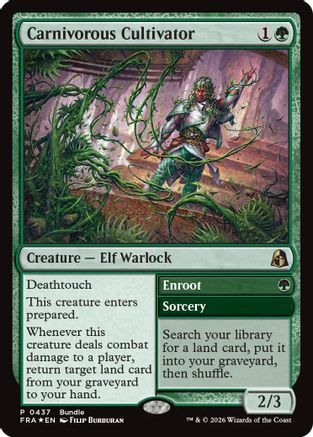 Carnivorous Cultivator (UMP-437) - Unique and Miscellaneous Promos Foil