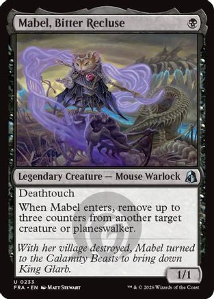 Mabel, Bitter Recluse (FRA-233) - Reality Fracture Foil