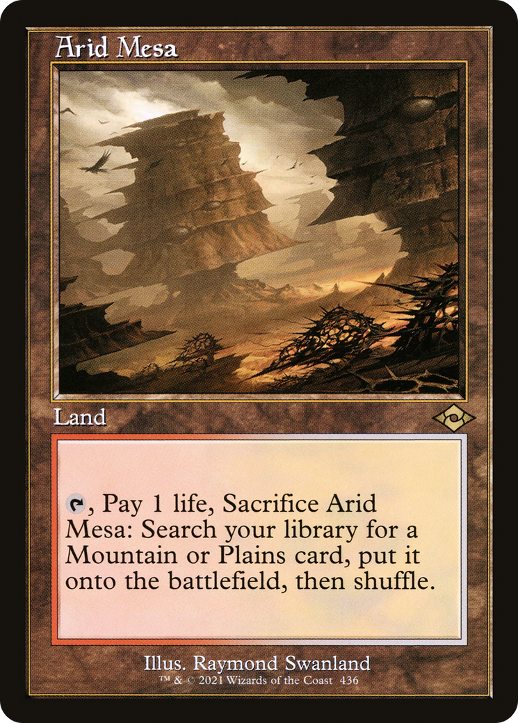 Arid Mesa (Retro Frame) (MH2-436) - Modern Horizons 2 Foil