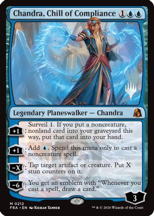 Chandra, Chill of Compliance (PPFRA-212) - Promo Pack: Reality Fracture Foil