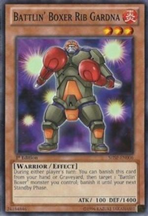 Battlin' Boxer Rib Gardna (SHSP-EN006) - Shadow Specters 1st Edition
