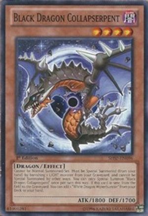 Black Dragon Collapserpent (SHSP-EN096) - Shadow Specters Unlimited