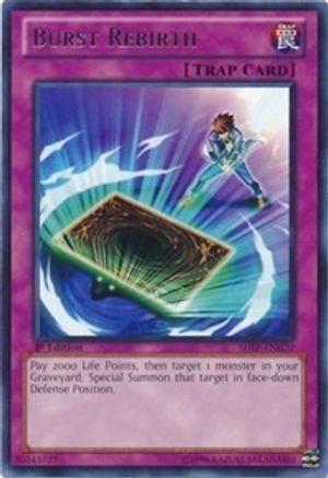 Burst Rebirth (SHSP-EN070) - Shadow Specters 1st Edition