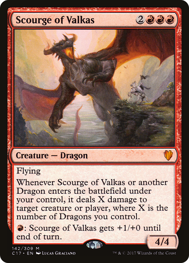 Scourge of Valkas (C17-142) - Commander 2017