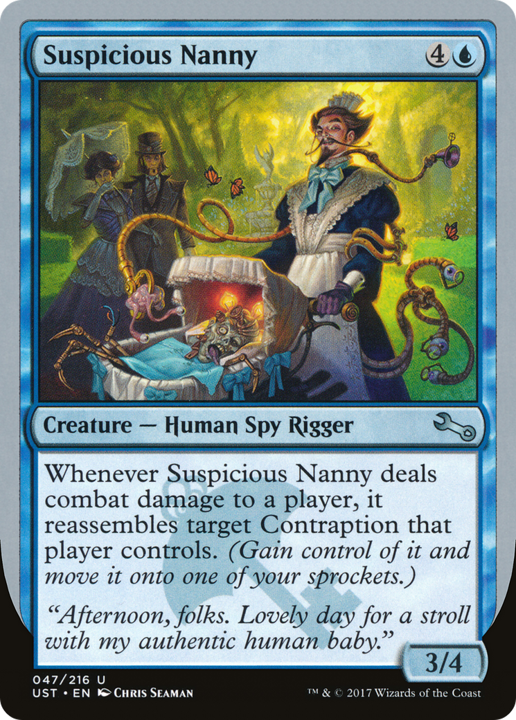 Suspicious Nanny (UST-047) - Unstable Foil