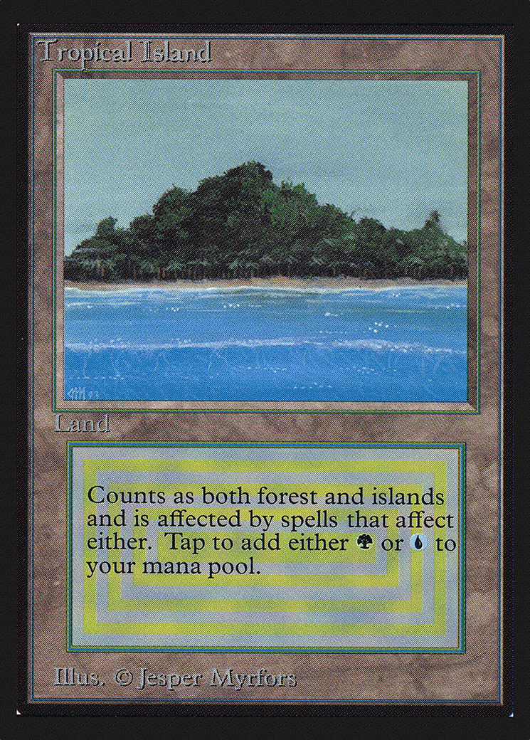 Tropical Island (IE) (IED-) - Intl. Collectors' Edition