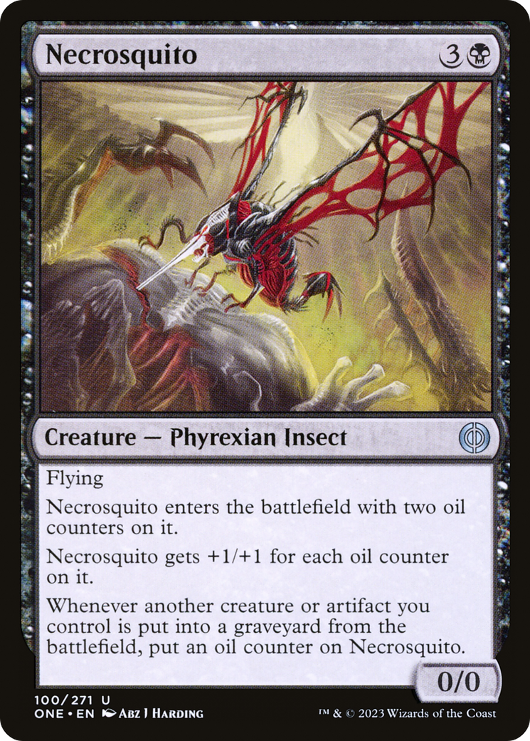 Necrosquito (ONE-100) - Phyrexia: All Will Be One Foil