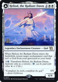 Heliod, the Radiant Dawn (PRE-017) - March of the Machine Promos: (enchantment) Foil