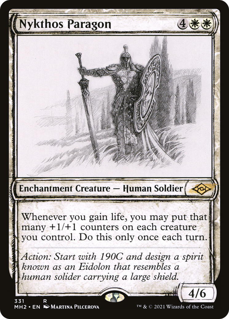 Nykthos Paragon (Showcase) (MH2-331) - Modern Horizons 2: (Showcase) Foil