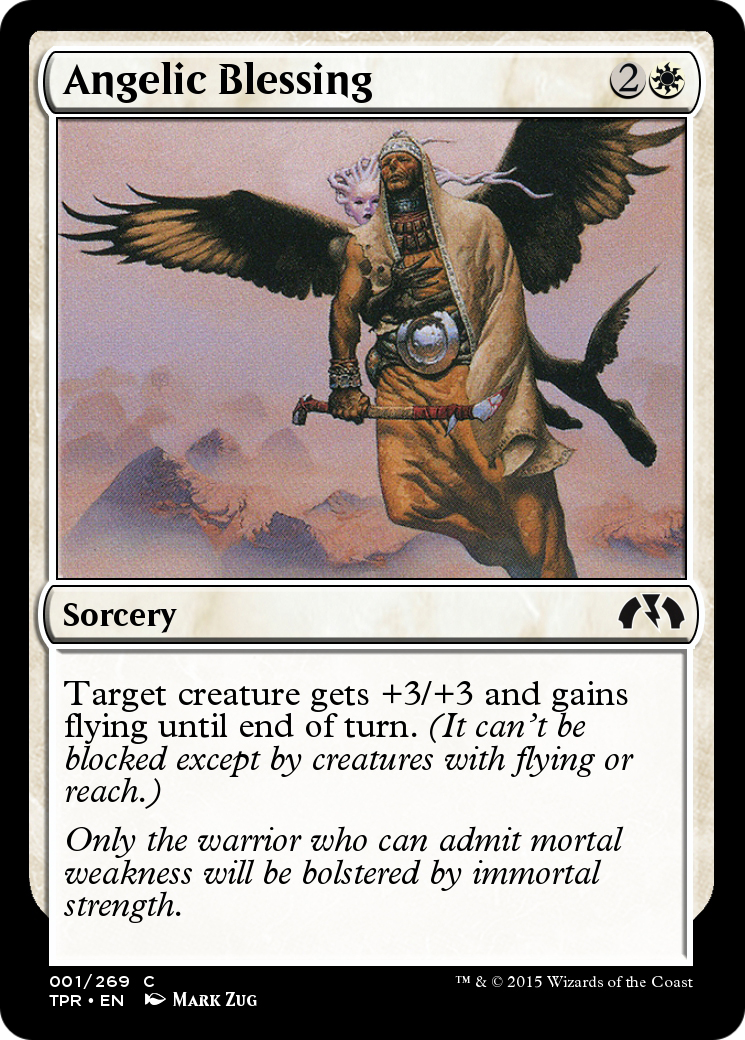 Angelic Blessing (TPR-001) - Tempest Remastered Foil
