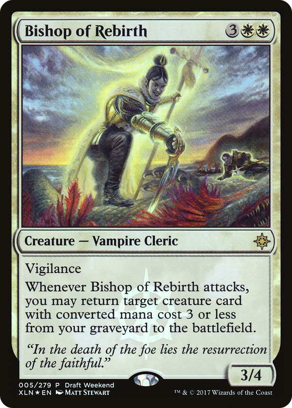 Bishop of Rebirth (Draft Weekend) (LARP-005) - Ixalan Promos Foil