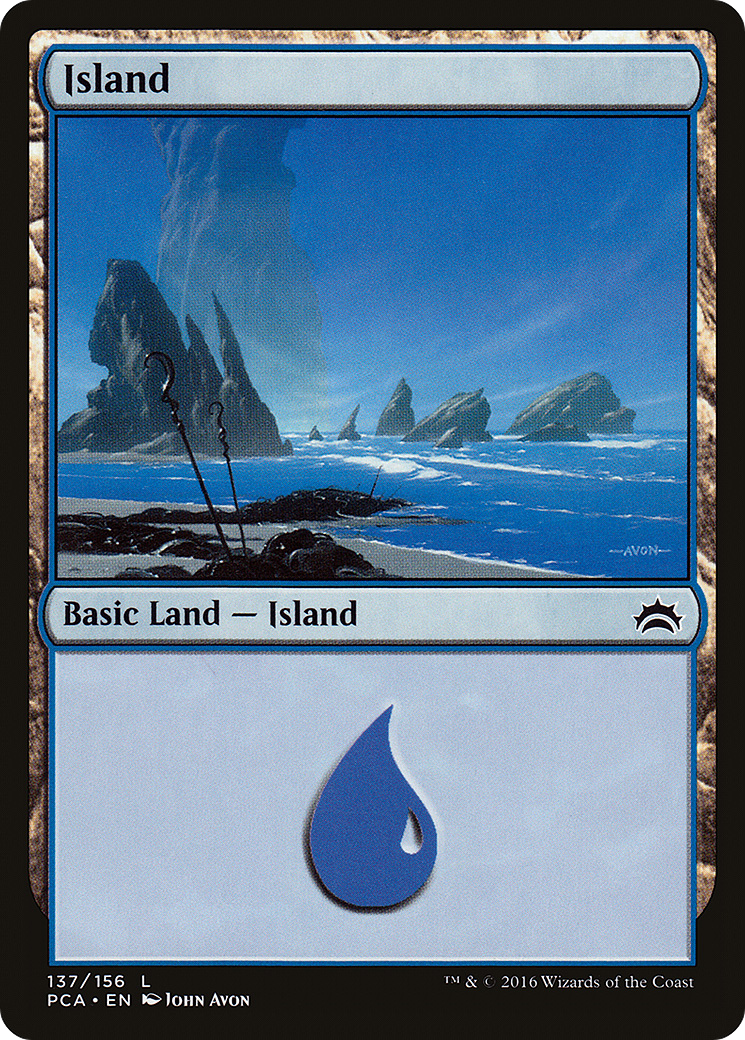 Island (137) (PCA-137) - Planechase Anthology