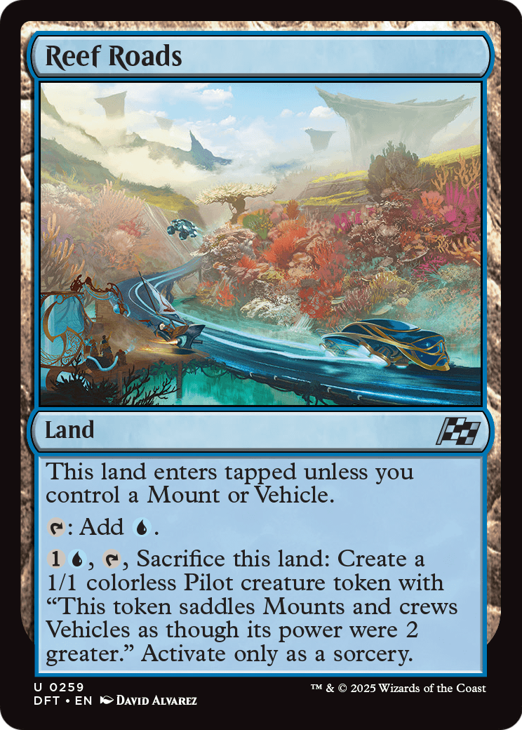 Reef Roads (DFT-259) - Aetherdrift Foil