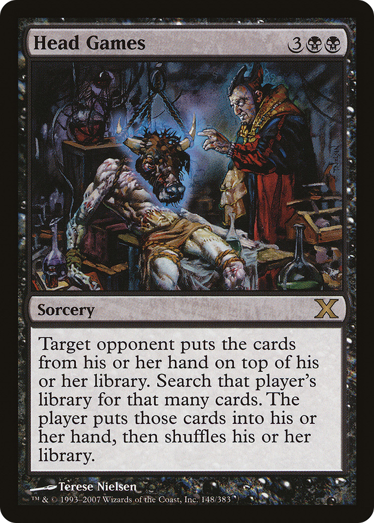Head Games (10E-148) - Tenth Edition Foil