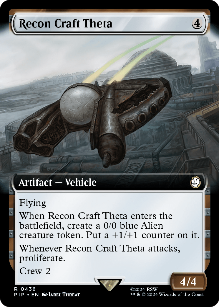 Recon Craft Theta (Extended Art) (PIP-436) - Fallout: (Extended Art)