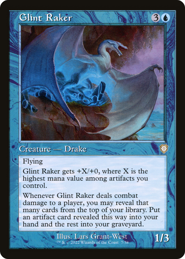 Glint Raker (Retro Frame) (BRC-007) - The Brothers' War Commander