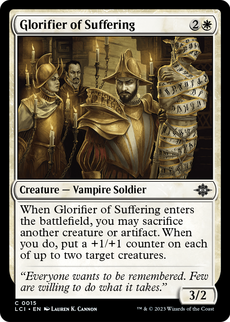 Glorifier of Suffering (LCI-015) - The Lost Caverns of Ixalan