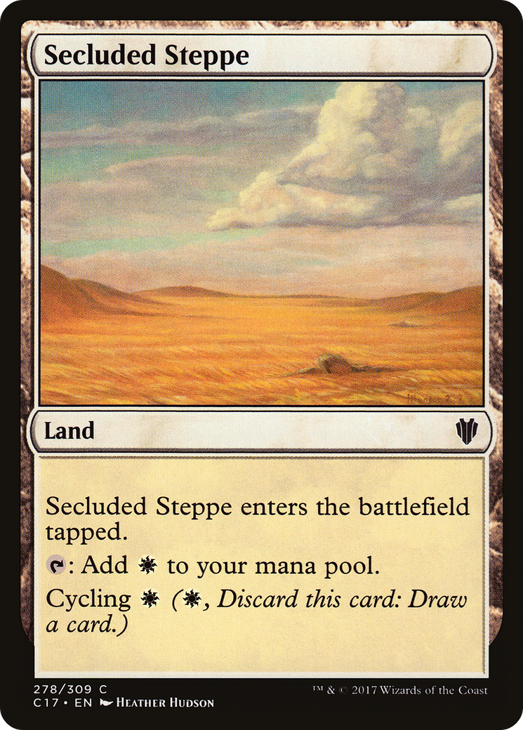 Secluded Steppe (C17-278) - Commander 2017