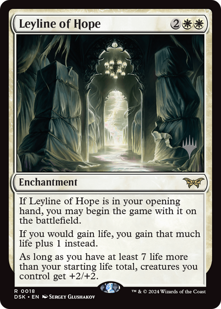 Leyline of Hope (PPDSK-018) - Duskmourn: House of Horror Promos