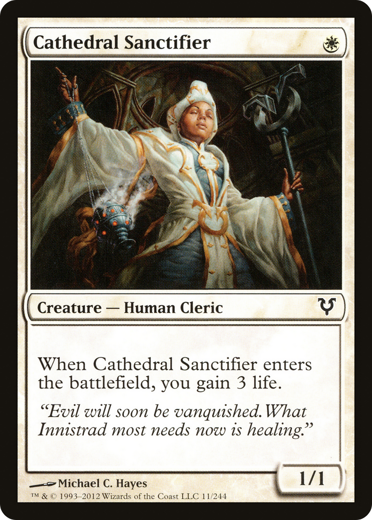 Cathedral Sanctifier (AVR-011) - Avacyn Restored Foil